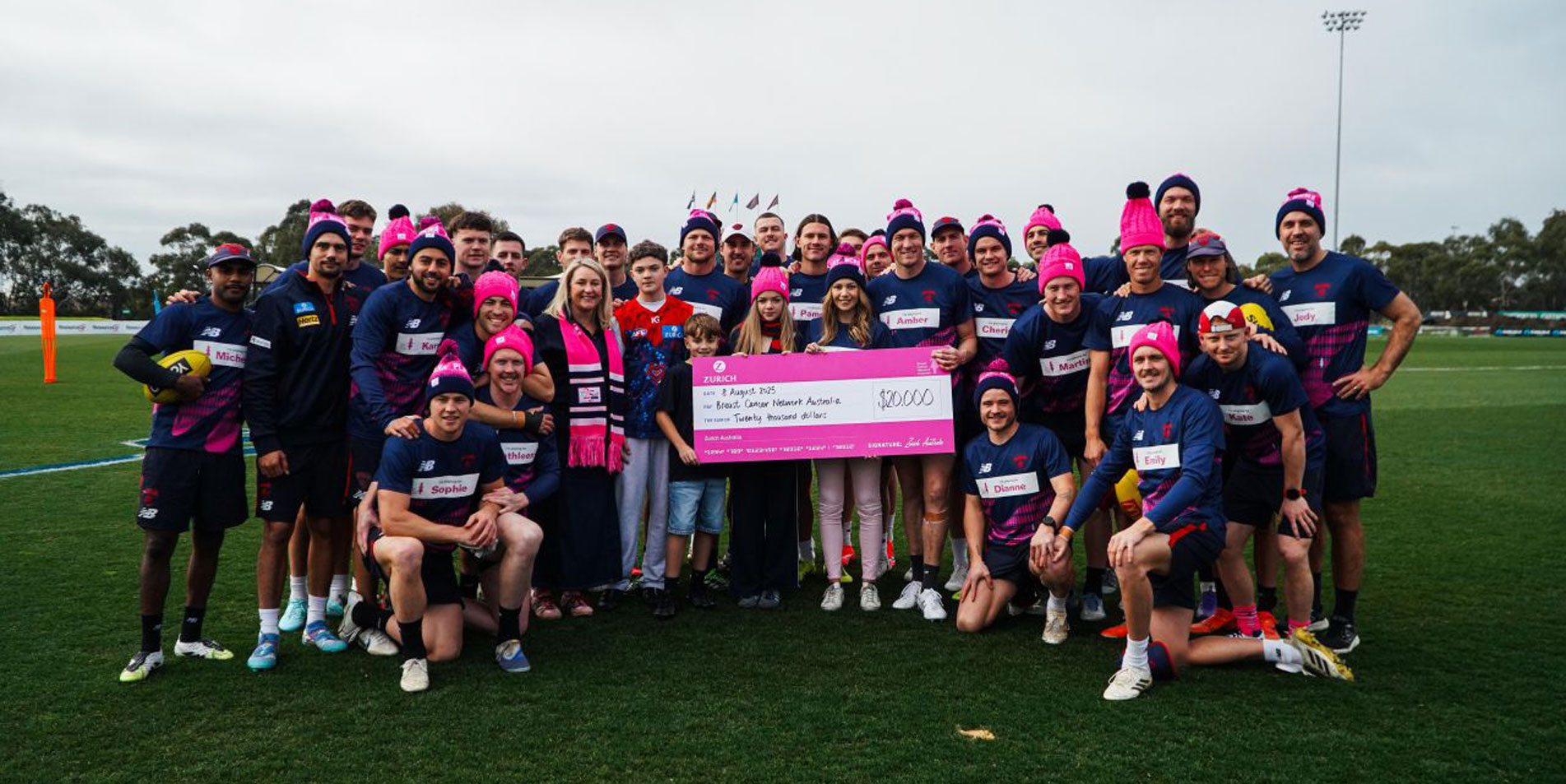 Melbourne Football Club and the Play4BCNA initiative